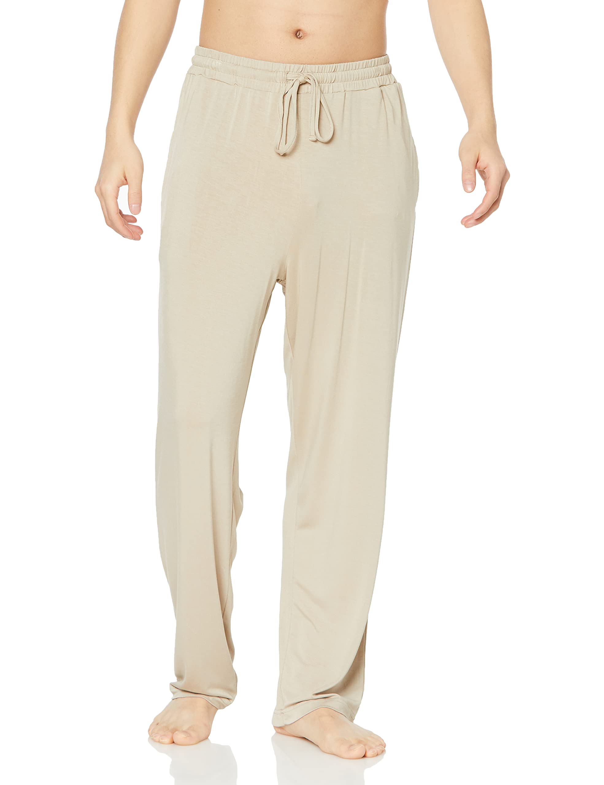

Длинные брюки HOMME Rayon Logo PMCP231991 BEG L [Gelato Pique] мужские