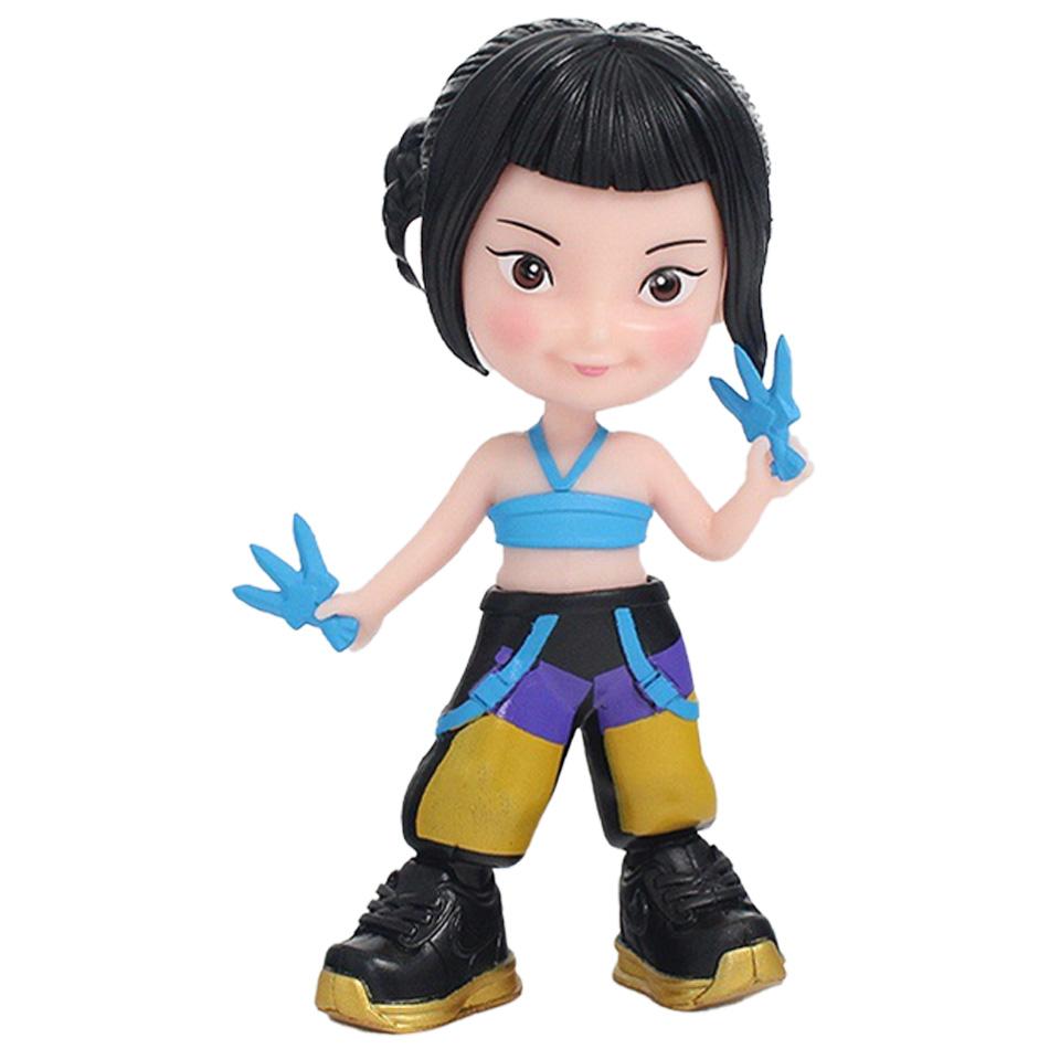 15.5cm Kpop Demon Hunters Anime Kpop Girl Group Cartoon Rumi Zoey Mira Action Figures PVC Figurines Model Doll Girls Toys Gifts