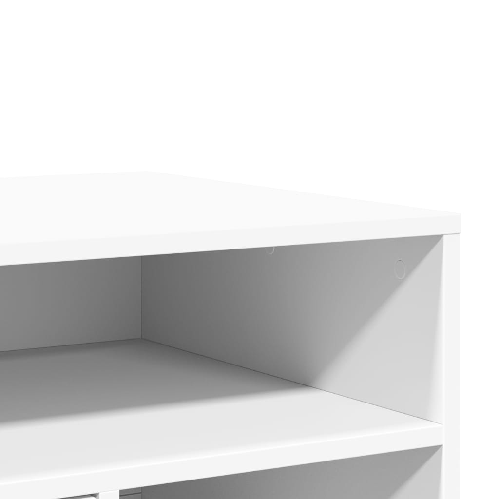 Vidaxl Printer Stand, With Wheels, White, 60X50X67 Cm