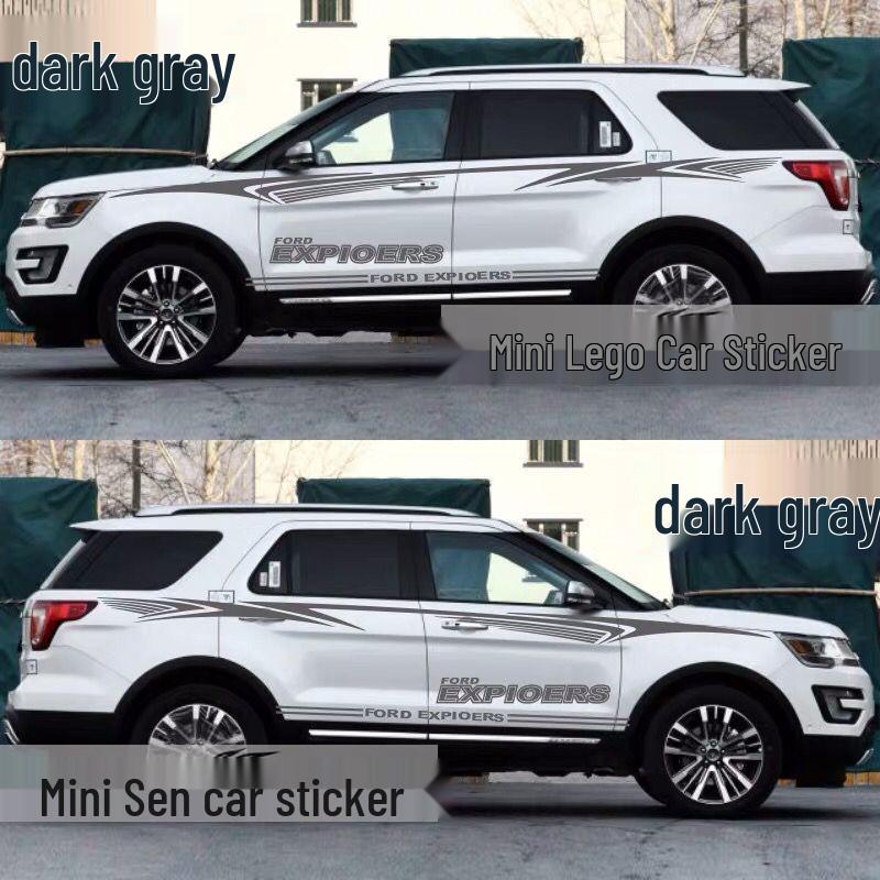 

Наклейки на автомобиль Ford Explorer & Edge Everest: Стильные полоски для украшения и модификации тела