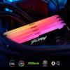Kingston FURY Desktop PC DDR4 16GB X Kingston FURY Beast RGB CL16 RGB Lifetime Warranty Memory, 3200MT/s, 4, KF432C16BB2AK4/64, LED,