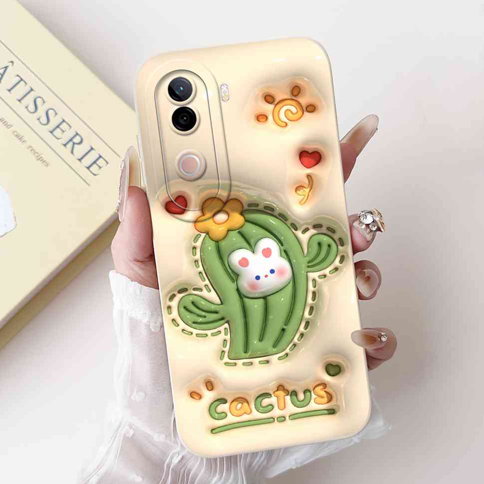 Flower Cover For Vivo V40e Case Soft Silicone Phone Back Cover Casing For Vivo V 40e V40e 4G V2403 Coque TPU Fundas