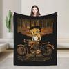 Boop Classic Kiss Blanket Flannel Decoration Bettys Cartoon Breathable Lightweight Throw Blankets for Bedding Outdoor Bedspread