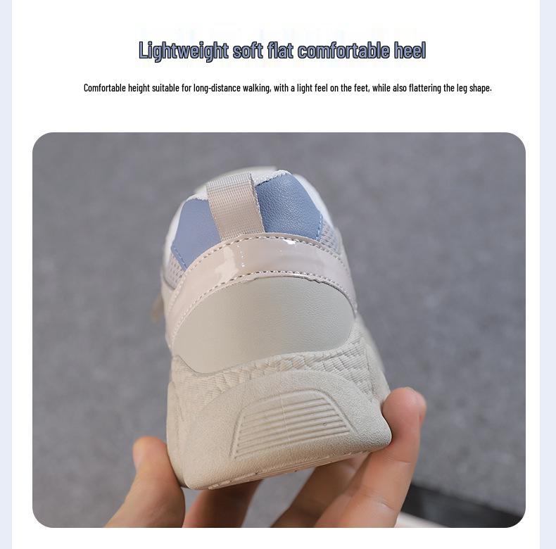 Tênis Esportivos Femininos da Moda 2025 com Sola Macia e Leve para a Vida no Campus