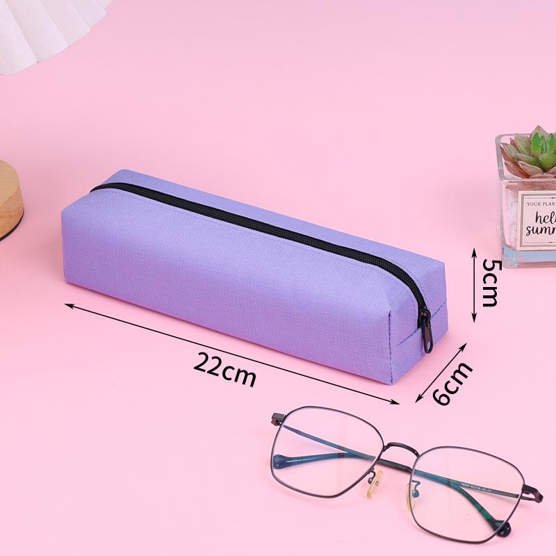 Geräumiges, langlebiges Federmäppchen für Schüler: Schmutzabweisend, Anpassbar, Quadratisches Design für Jungen und Mädchen