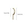 Gold Gold Wardrobe Pulls Unique Line Design Extended Length Pulls  Dresser Doors