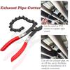 Chain Type Exhaust Pipe Cutter Copper Aluminum Cutting Cutting Wheels Chain Cutter GM Repair Tools 19-76mm Range