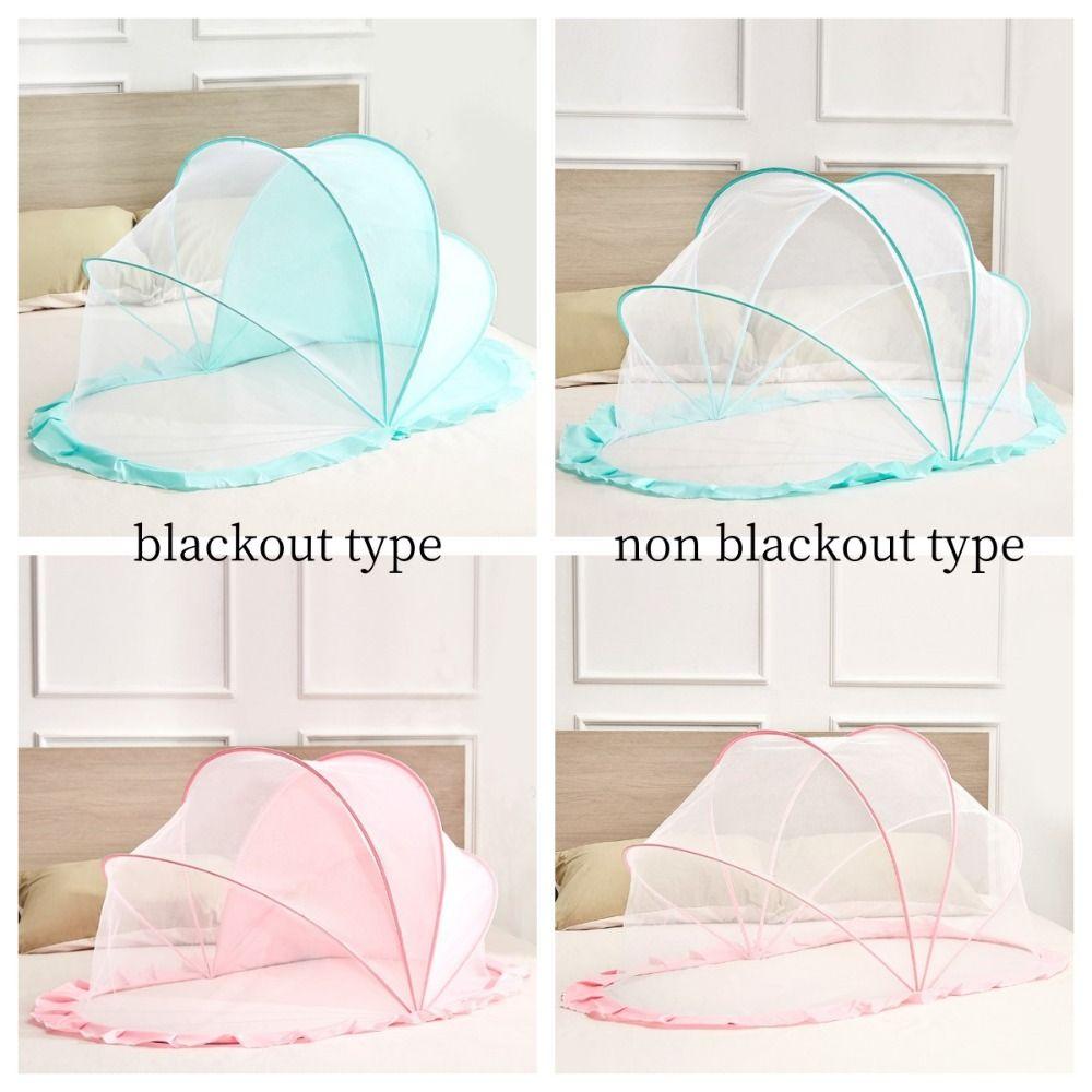 Breathable Crib Net Polyester Foldable Bed Net Bedding Infant Mosquito Nets Summer
