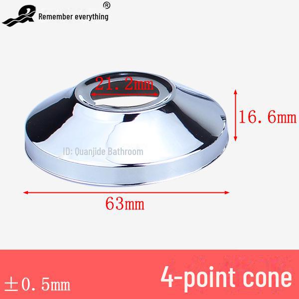 Capace decorative din oțel inoxidabil pentru robinet, triunghi și pătrat