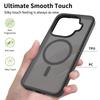 Ultra-Thin N52 MagSafe Compatible Case for Xiaomi 17 Pro Max Redmi Note 15 5G - TPU/PC Silky Smooth Touch Wireless Charging Shockproof Cover