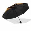 1pc Cat Pharaoh Automatic Open/close Umbrella, 8-Rib Sturdy Structure, Auto Folding/Opening, Portable Travel Umbrella for Women,083