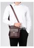 Men's Multi-Functional Crossbody Handbag - Double-Layer, Large Capacity, Fashionable Design