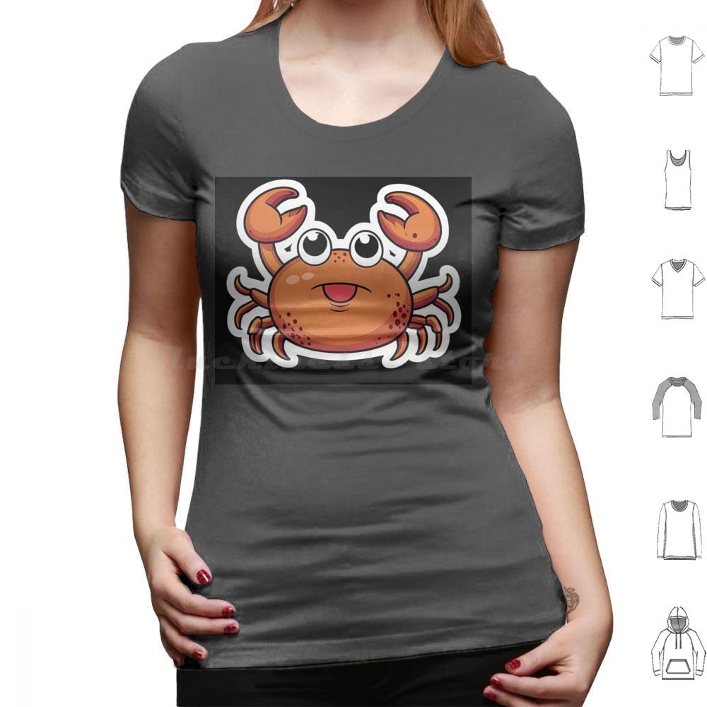 Crab Orange Cute Maryland T Shirt Cotton Men Women DIY Print Crab Maryland Chesapeake Bay Wildlife Nature Animal Crab Crabs