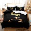 Neues Der Pate Bettwäsche-Set Einzelbett Twin Voll Queen King-Size Abmessungen Abmessungen Bettwäsche-Set Erwachsene Kinder Schlafzimmer dreiteilige Anzüge 3D Anime
