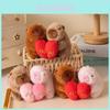 Adorable Capybara Plush Keychain Soft Short Plush Cute Gift For Friends And Couples