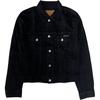 Washed Denim Jacket Women Jackets Black 81WP908-001