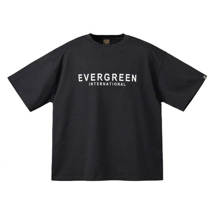 Evergreen E.G. Boxy Silhouette T-Shirt L Black