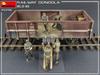 MiniArt German Army Gondola Freight Car with 5 Soldiers Plastic Model Kit MA35296 1/35 16.5-18t