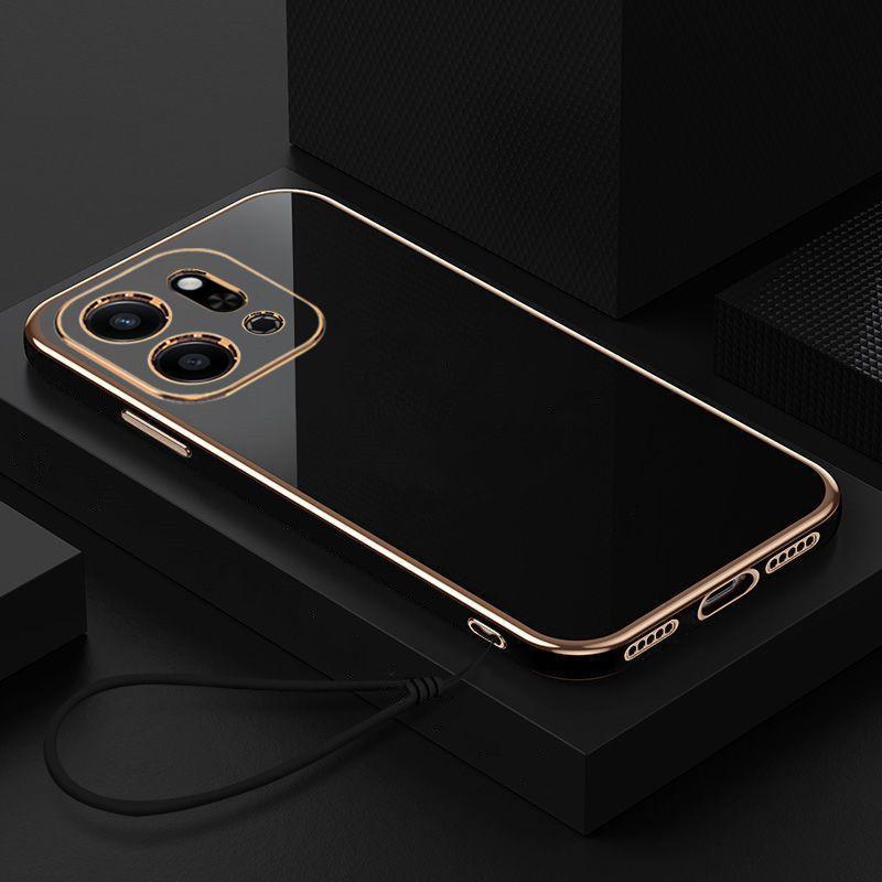 For Honor X7a Case Honor X7A Phone Case RKY-LX1 RKY-LX2 RKY-LX3 Case Luxury Square Plating Shockproof Back Cover