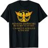 Roman Emperors From Best To Worst Marcus Aurelius T Shirt New 100% Cotton Short Sleeve O-Neck T-shirt Casual Mens Top