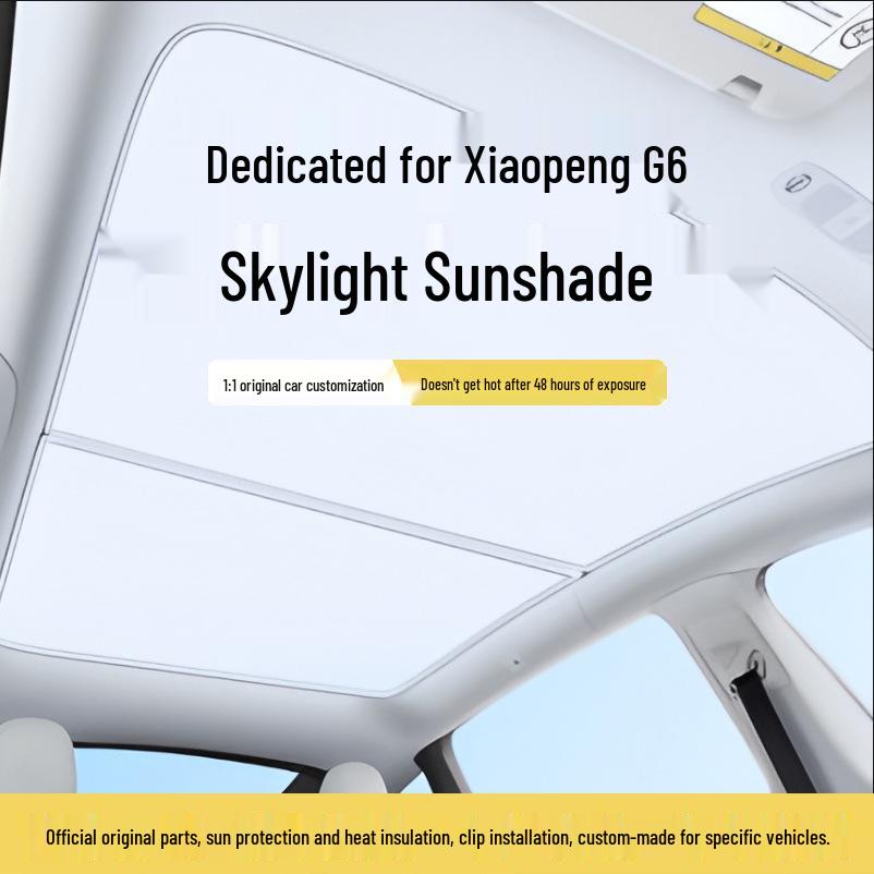 Xiaopeng G6 Sunroof Sunshade Sun Visor Heat Insulation Accessory