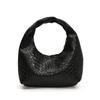 Stylish Women's New Moon Shoulder Handbag With Trendy Pu Material And Unique Design In Black Red Brown White Colors