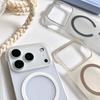 Frosted Hard Frameless Magnetic For Magsafe Case For iPhone 17 Air 16 15 14 Plus 13 12 11 17 Pro Max Translucent Thin Back Cover