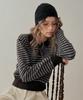 Teuwi Southbound Striped Collared Long Sleeve Knit