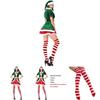 High Quality Elf Cosplay Outfit For Couples Ideal For Christmas Celebrations