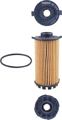 MAHLE Genuine OEM Oil Filter for Porsche 718, Boxster, and Cayman (OX1218D) [Parallel Import]