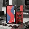 KEYSION Shockproof Armor Case for Xiaomi POCO X8 Pro Max Slide Camera Lens Protection Ring Stand Phone Cover for POCO X8 Pro Max