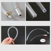 Motorcycle One-Way Check Valve Brake Fluid Drain Hose Refueling Pipe Hydraulic Brake Drain Tool Motorcycle Drain Pipe