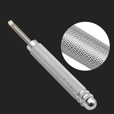 1Pcs New Remover Screw Pry Tool Metal Repair Tool Press Watch Back Case Opener Battery Change For Watchmaker Back Case Remover