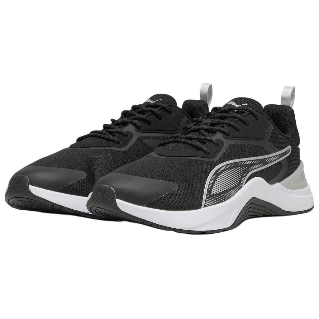 Puma Infusion Premium Comfortable Versatile Low-Top Training Shoes Men sneakers Black White 378741-01