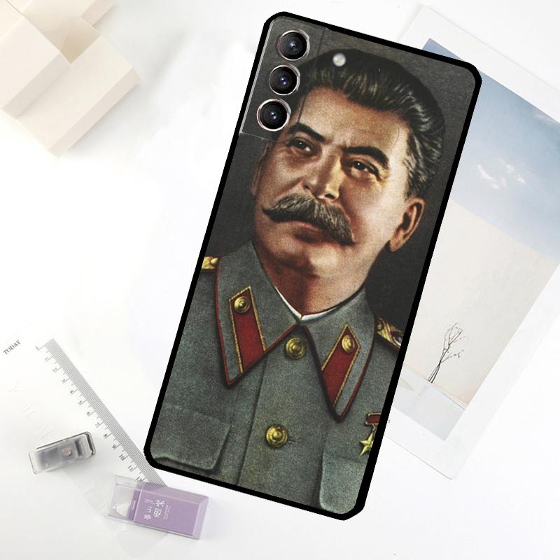 Russian Commander Stalin Phone Case For Samsung Galaxy S20 FE S21 S22 S23 S24 S25 S26 Ultra S10 S25 Plus S25 FE Cover