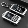 Car Accessories Zinc Alloy TPU Key Case Cover Holder Chain For ZEEKR Zeekr 9X 2024 2025 Fob Smart Remote Control Key Protection