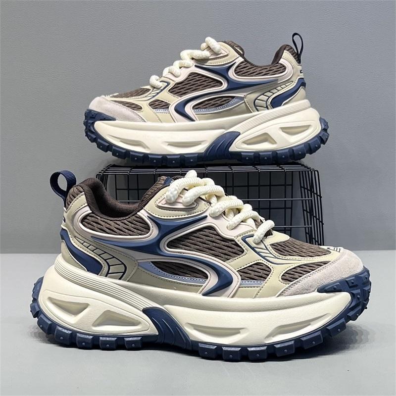 

Spring and Autumn new men s shoes platform casual sports shoes high-quality dad shoes 44