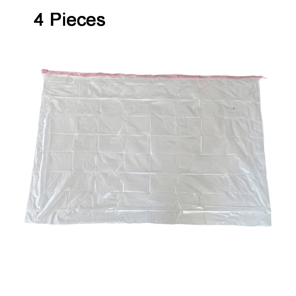 4PCS Transparent AC Sewage Collecting Bag Disposable Air Conditioner Sewage Bag Office прозрачный