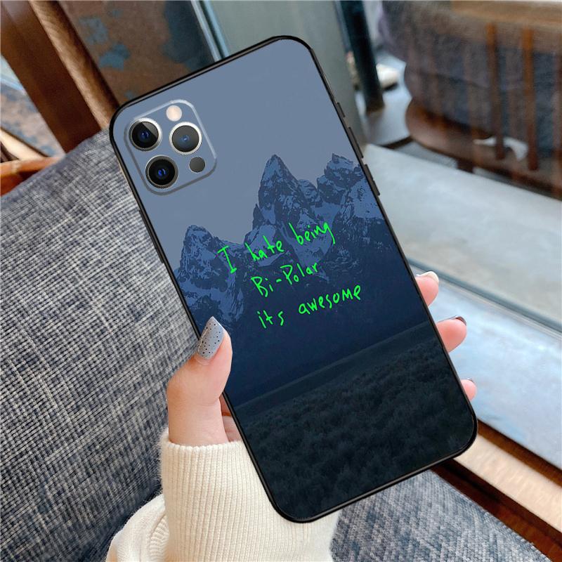 

I Hate Being Bipolar Its Awesome Phone Case For iPhone 11 12 13 14 15 16 Pro Max 12 13 Mini X XR XS MAX 14 Plus Cover iPhone 13