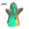 Colorful Gradient Light Sculpture Halloween Ghost Decorative Light, Spooky LED Table Lamp Ornament, Funny Desktop Decoration Night for Home