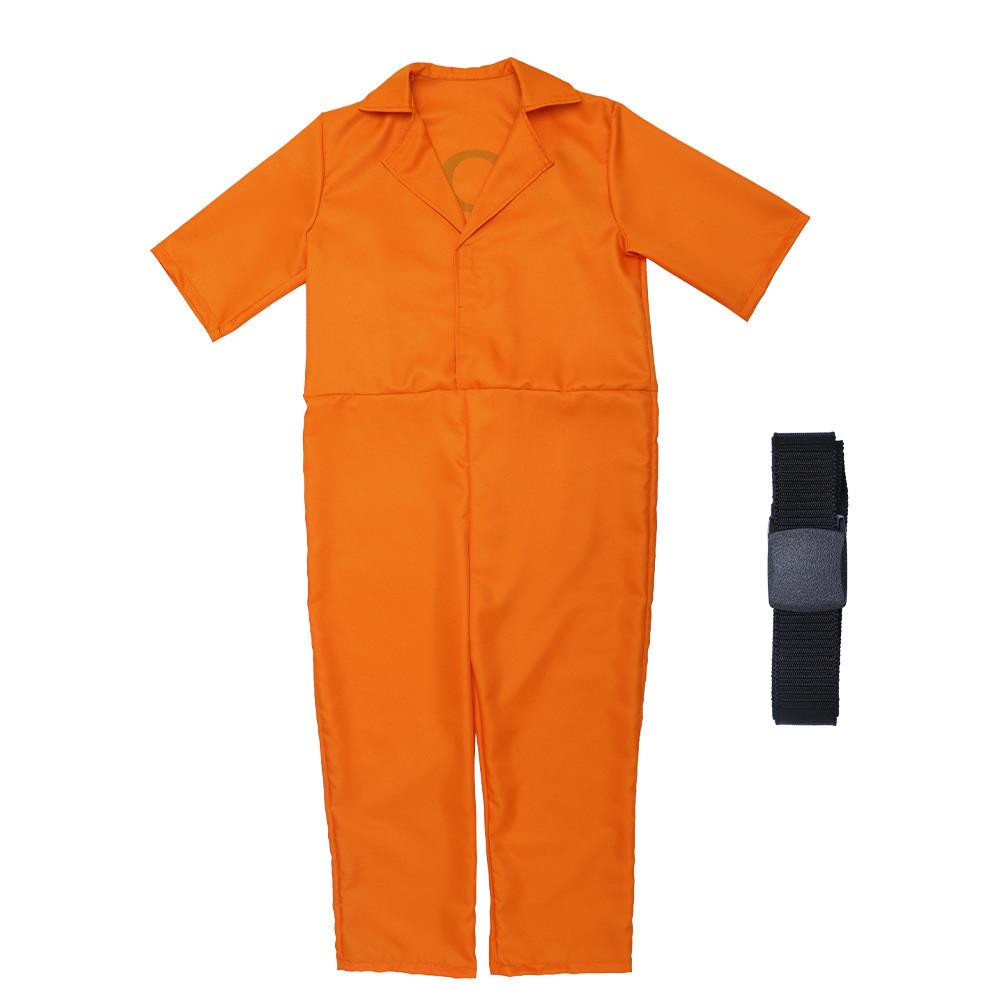 Luigi Halloween Cosplay Costume For Adults Polyester Jumpsuit For Stage Performance