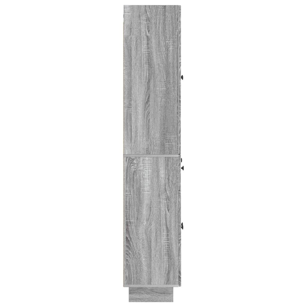 Cabinet Set 2 pcs 66 x 34.5 x 90 cm Engineered Wood