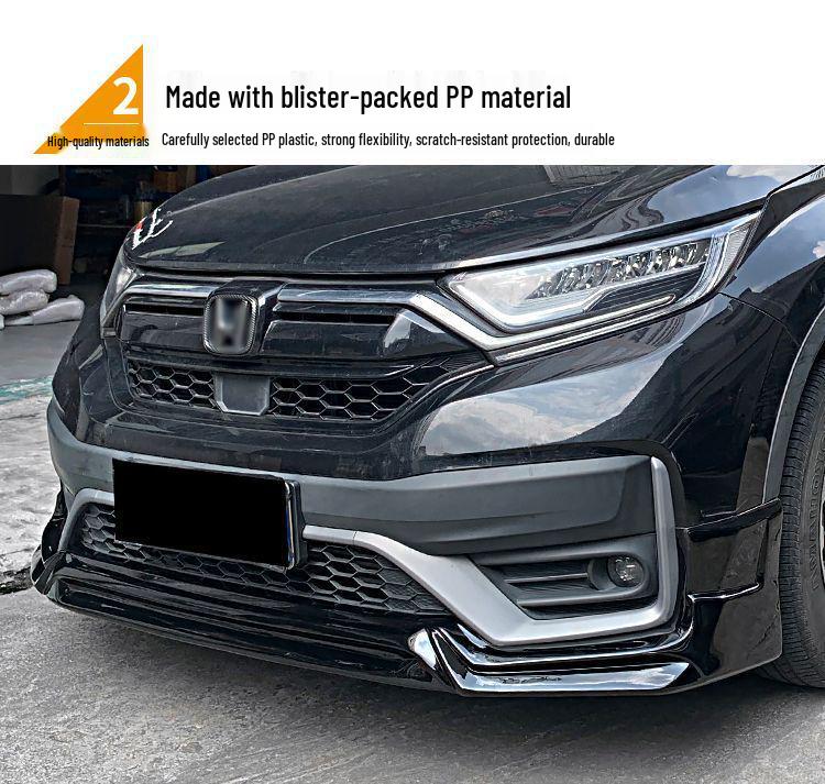 Black Warrior Kit: 21-22 CRV Sport Bumper, Side Skirts, Front Lip, Rear Bumper