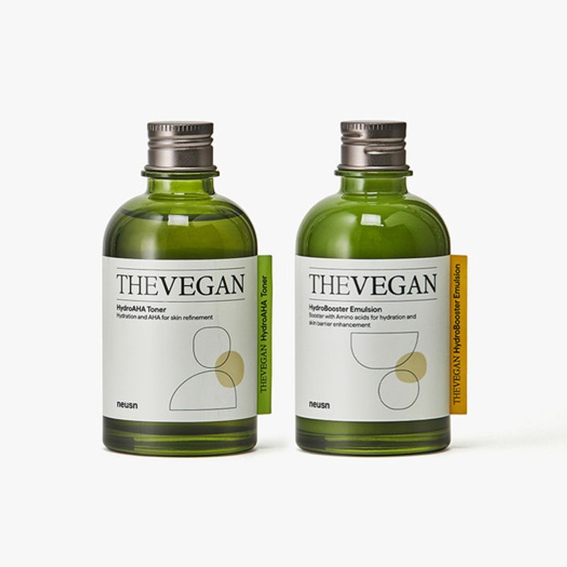 Loose Derma Vegan Hydro AHA Toner 150ml + Emulsion 150ml