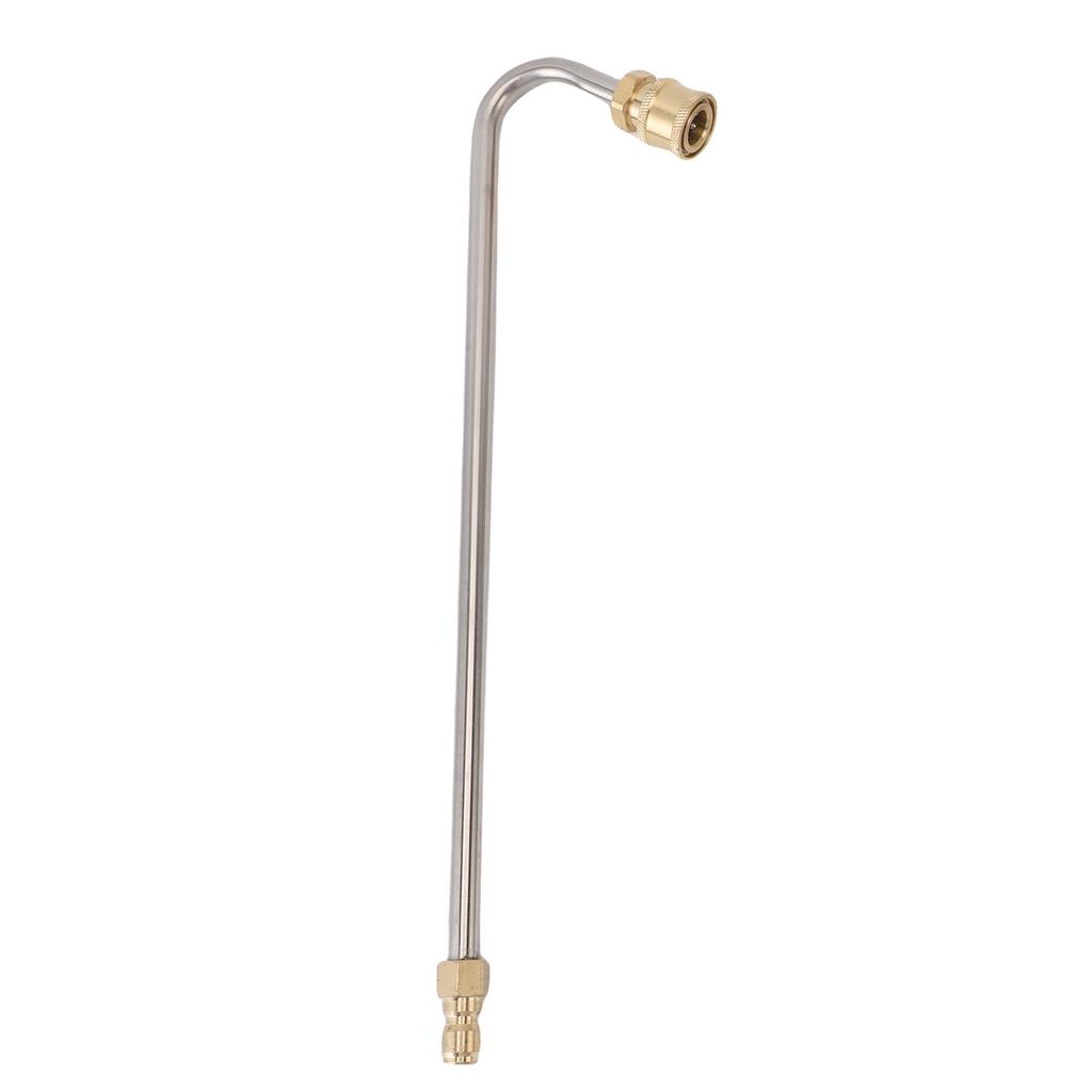 Pressure Washer Extension Wand Nozzle Set 30° 90° 120° 4000 PSI 1/4in Quick Connect Stainless Steel Power Washer Accessories