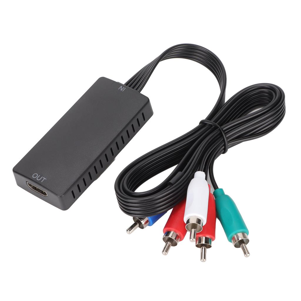 YPbPr to HD Multimedia Interface Adapter Component 1080P AV Converter for DVD HDTV Monitor