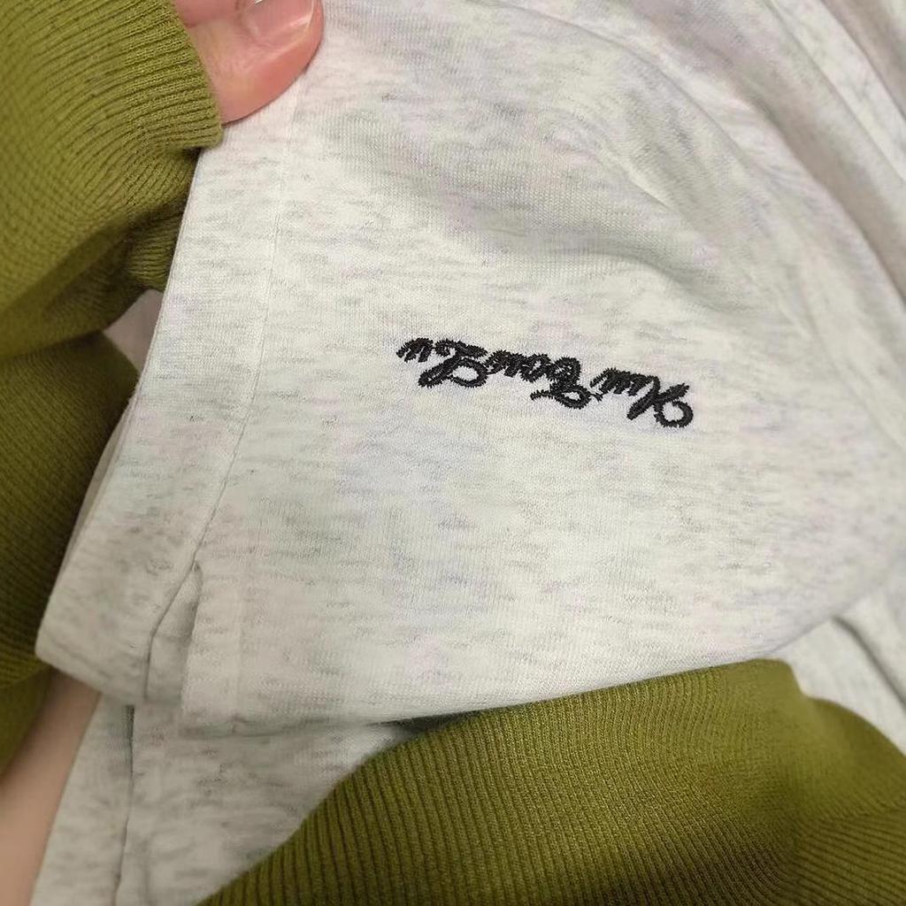 Women's Striped Wide-Leg Sweatpants - Autumn Design