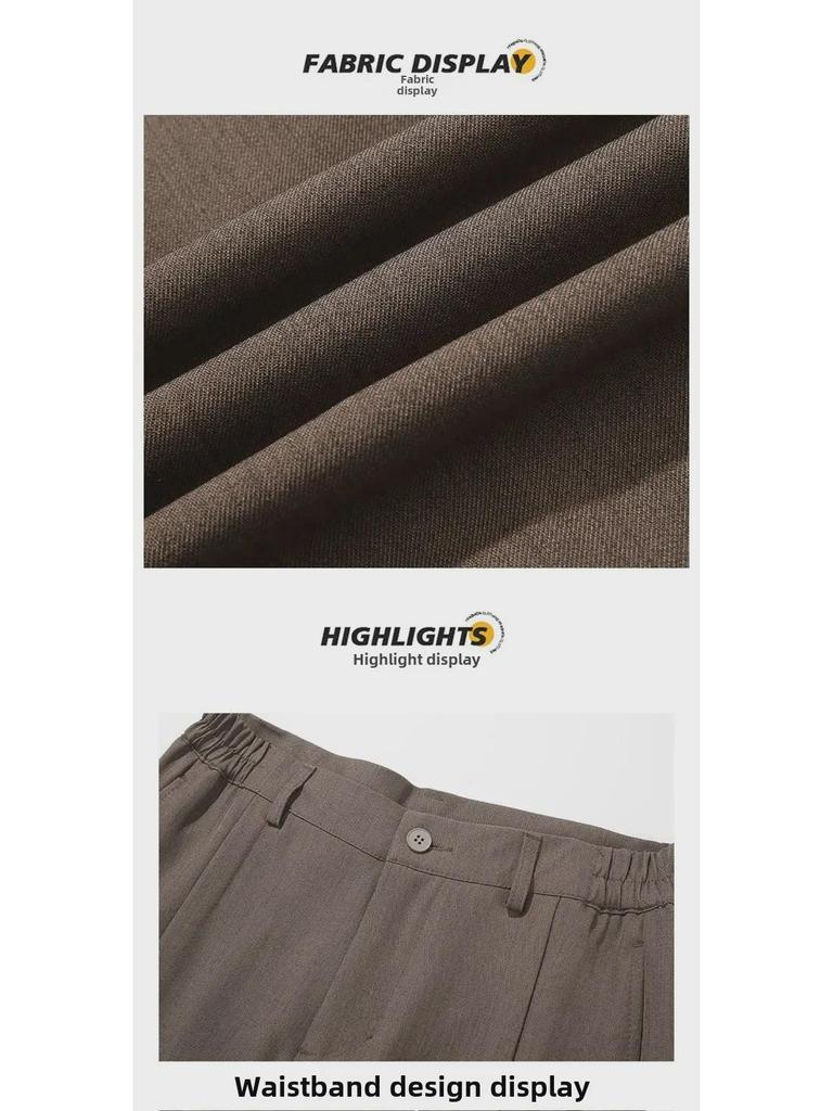 2025 Herren Hochwertige Locker Geschnittene Straight-Leg Sporthose für Herbst und Winter