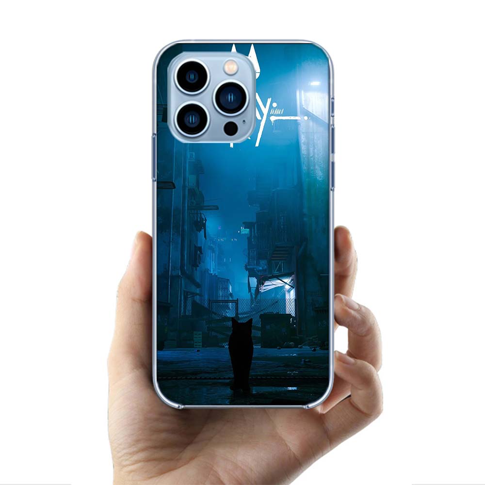 Game S-Stray Cat Cases Phone Case For Iphone 17E 16E 17 Air 16 Pro Max 15 Pro 14 Plus 11 13 12 Mini Cover Cases Compatible with