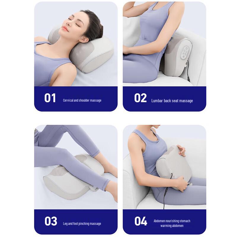 Jingxun RP5 Heated Neck and Shoulder Massage Pillow